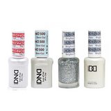 DND - #500#600 Base, Top, Gel & Lacquer Combo - Brighten Stars - #626