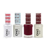 DND - #500#600 Base, Top, Gel & Lacquer Combo - Cherry Berry - #456