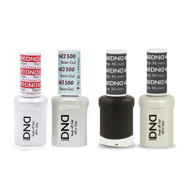 DND - #500#600 Base, Top, Gel & Lacquer Combo - Deep Mystery - #460