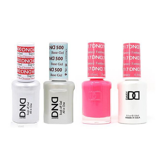 DND - #500#600 Base, Top, Gel & Lacquer Combo - Fantasy - #717