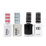 DND - #500#600 Base, Top, Gel & Lacquer Combo - Basic Plum - #658