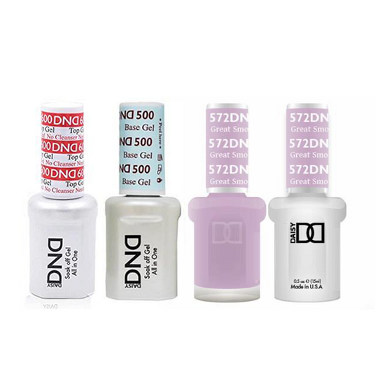 DND - #500#600 Base, Top, Gel & Lacquer Combo - Great Smoky Mountain TN - #572