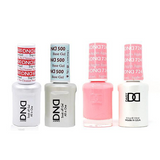 DND - #500#600 Base, Top, Gel & Lacquer Combo - Jiggles - #724