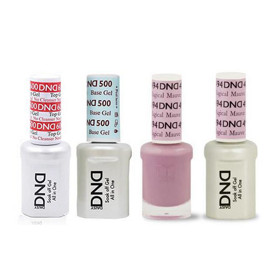 DND - #500#600 Base, Top, Gel & Lacquer Combo - Magical Mauve - #494