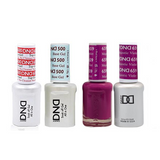 DND - #500#600 Base, Top, Gel & Lacquer Combo - Majestic Violet - #659