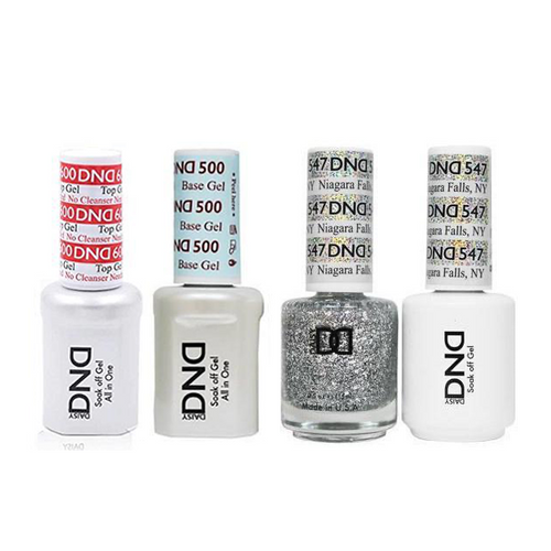 DND - #500#600 Base, Top, Gel & Lacquer Combo - Niagra Falls NY - #547
