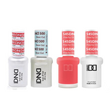 DND - #500#600 Base, Top, Gel & Lacquer Combo - Peachy Orange - #545