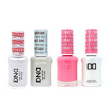 DND - #500#600 Base, Top, Gel & Lacquer Combo - Princess Cupcake - #721