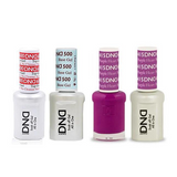 DND - #500#600 Base, Top, Gel & Lacquer Combo - Purple Heart - #415