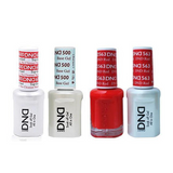 DND - #500#600 Base, Top, Gel & Lacquer Combo - Red - #563