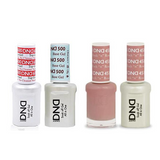 DND - #500#600 Base, Top, Gel & Lacquer Combo - Rock n Rose - #451