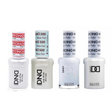 DND - #500#600 Base, Top, Gel & Lacquer Combo - Snow Flake - #448