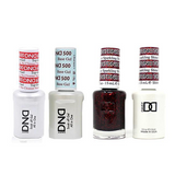 DND - #500#600 Base, Top, Gel & Lacquer Combo - Be My Valentine - #499