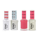 DND - #500#600 Base, Top, Gel & Lacquer Combo - Sun of Pink - #484
