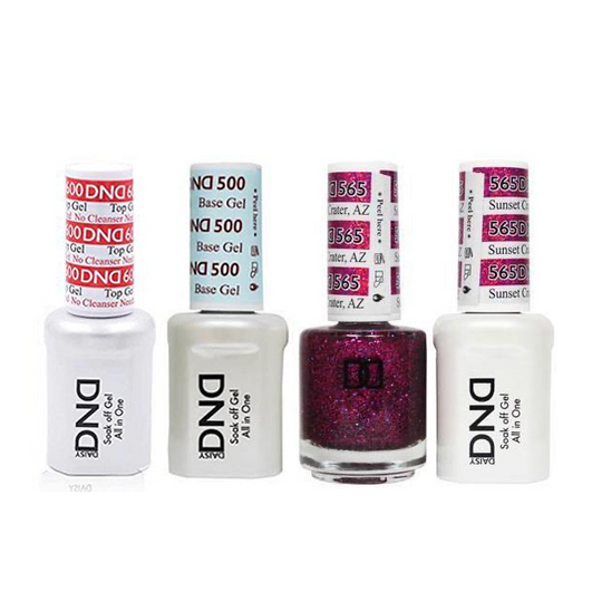 DND - #500#600 Base, Top, Gel & Lacquer Combo - Sunset Crater AZ - #565