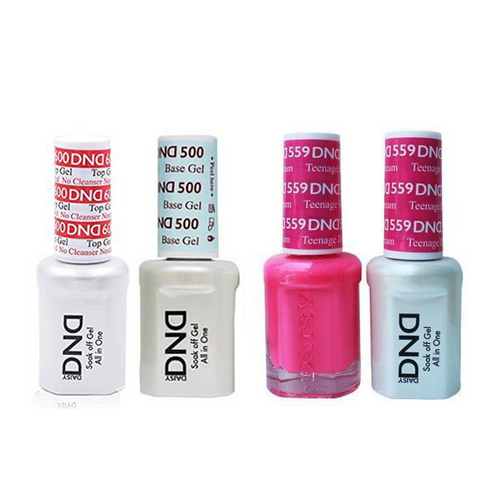DND - #500#600 Base, Top, Gel & Lacquer Combo - Teenage Dream - #559