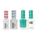 DND - #500#600 Base, Top, Gel & Lacquer Combo - Nude Sparkle - #511