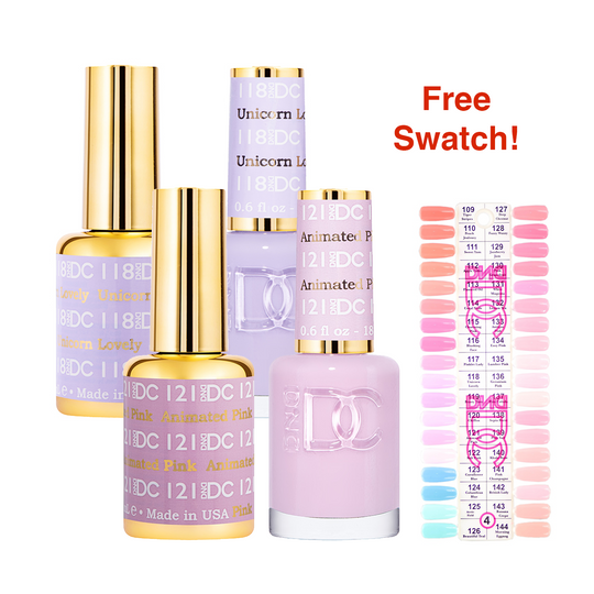 DND - Gel Starter Set - DC 36 Set Swatch #4