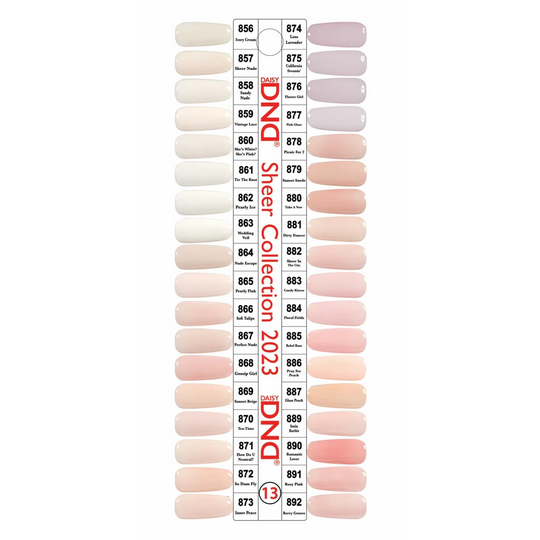 DND - Gel & Lacquer Swatch - Single #13