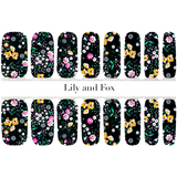 Lily and Fox - Nail Wrap - Daring Floral