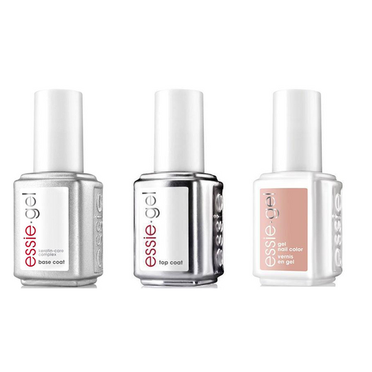 Essie Combo - Gel, Base & Top - Topless N Barefoot 744G