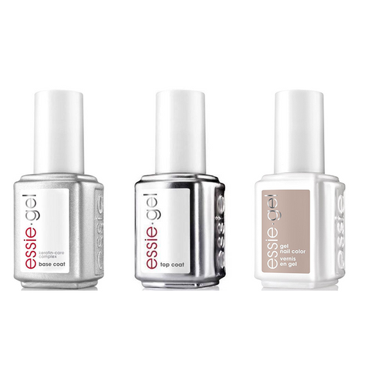 Essie Combo - Gel, Base & Top - Wild Nude .5 oz - #1124G