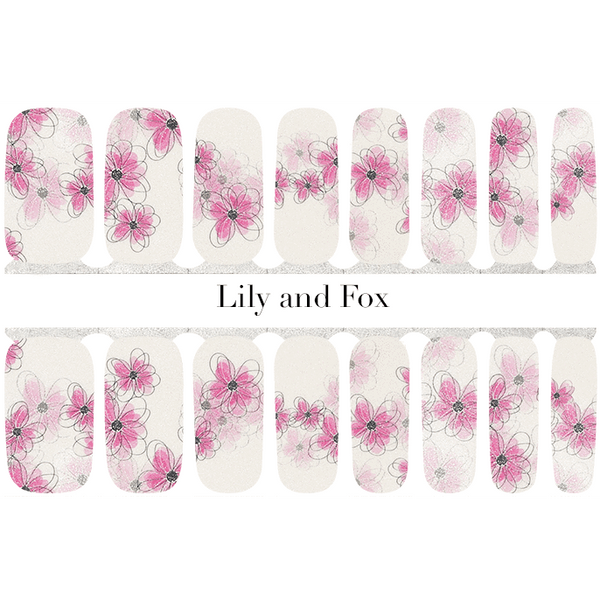 Lily and Fox - Nail Wrap - Fleeting Beauty