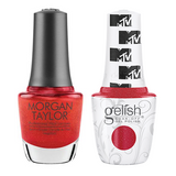 Gelish & Morgan Taylor Combo - Total Request Red