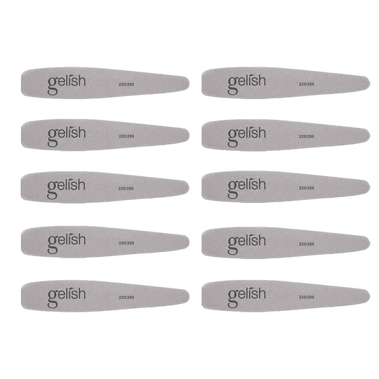 Gelish - 220/280 Grit Buffer - (10 pc)