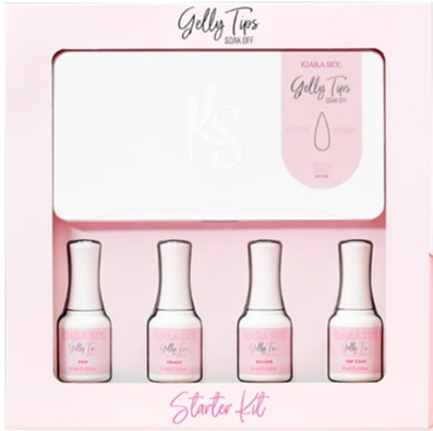 Kiara Sky - Gelly Tips Starter Kit - Stiletto Medium