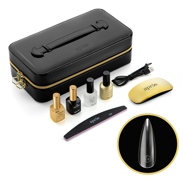 Apres gelx nail extension kit sculpted stiletto long (500 pcs) Sleek Nail