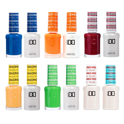 DND - Gel Starter Set - BT400500, 433, 435, 506, 713, 402