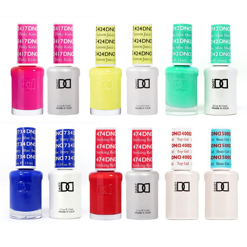DND - Gel Starter Set - BT400500, 417, 424, 474, 734, 742