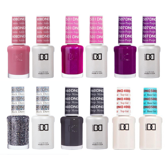 DND - Gel Starter Set - BT400500, 407, 460, 501, 608, 507
