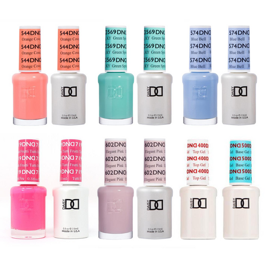 DND - Gel Starter Set - BT400500, 544, 569, 574, 602, 719