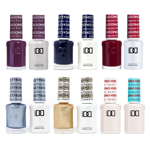 DND - Gel Starter Set - BT400500, 453, 778, 729, 780, 635