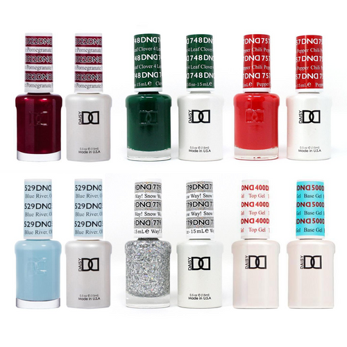 DND - Gel Starter Set - BT400500, 529, 748, 522, 779, 757