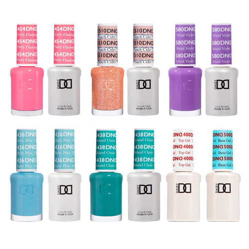 DND - Gel Starter Set - BT400500, 436, 438, 454, 510, 580
