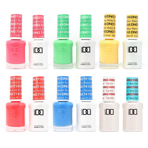 DND - Gel Starter Set - BT400500, 716, 743, 745, 741, 718