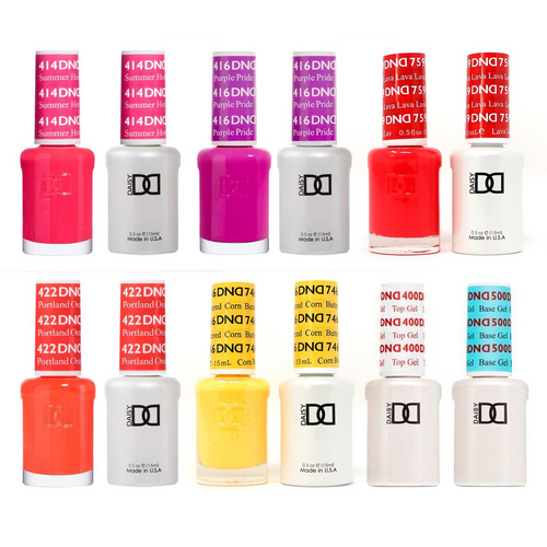 DND - Gel Starter Set - BT400500, 414, 416, 422, 746, 759