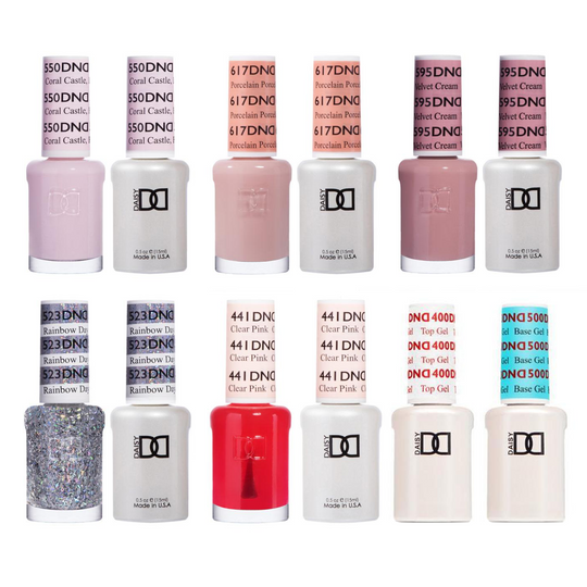 DND - Gel Starter Set - BT400500, 595, 617, 550, 523, 441