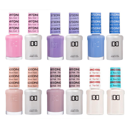 DND - Gel Starter Set - BT400500, 497, 573, 575, 603, 620