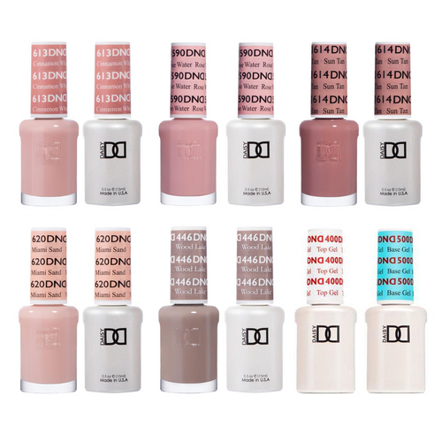 DND - Gel Starter Set - BT400500, 590, 613, 614, 620, 446