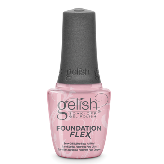 Gelish - Foundation Flex Soak-Off Rubber Base Nail Gel - Light Nude (0.5 oz)