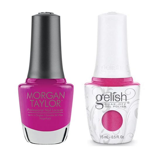 Gelish & Morgan Taylor Combo - Amour Color Please