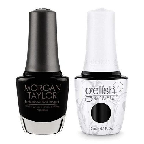 Gelish & Morgan Taylor Combo - Black Shadow