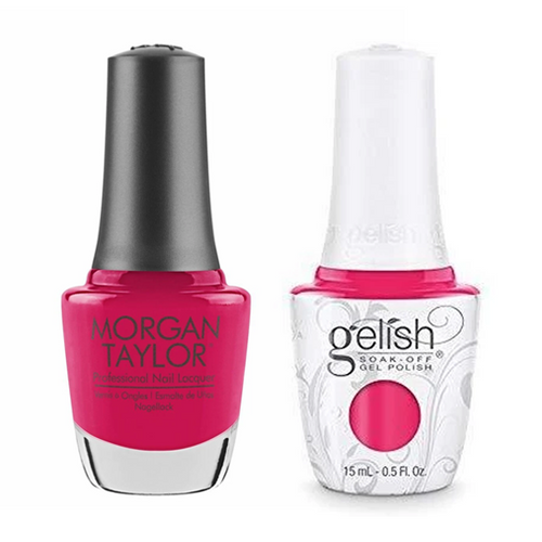 Gelish & Morgan Taylor Combo - Don't Pansy Around