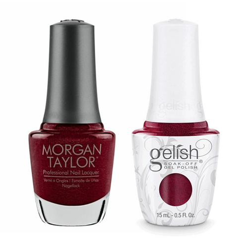 Gelish & Morgan Taylor Combo - I'm So Hot