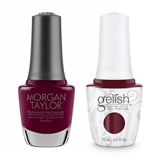 Gelish & Morgan Taylor Combo - Looking For A Wingman