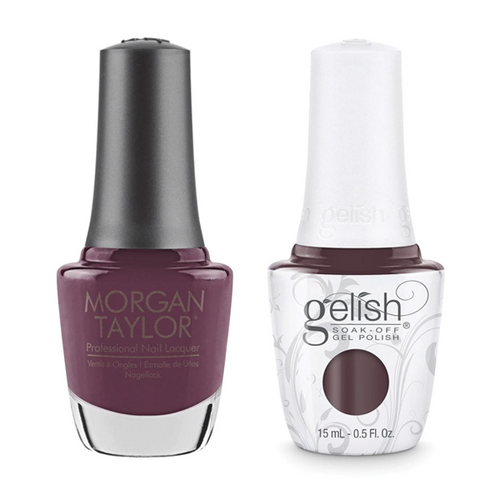 Gelish & Morgan Taylor Combo - Lust At First Sight
